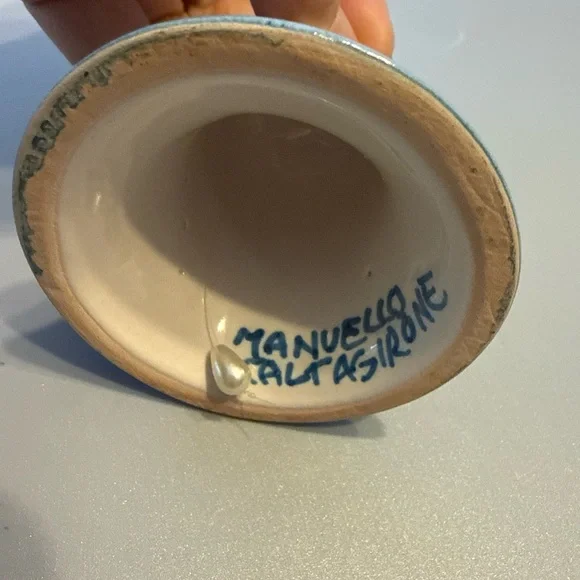 CERAMICHE ARTISTICHE Francesco Manuelle (Artist/Brand Name) Bell - Picture 5 of 8